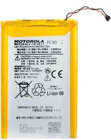 Troca de Bateria Moto G3 (XT1556) Original