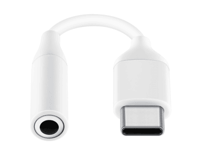 Adaptador USB-C para conector de fones de ouvido de 3,5 mm